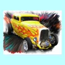 Old Roadster Poster