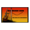 Old Rocker Dude Profile Card business cards by oldrockerdude Old Rocker Dude Profile Card business cards