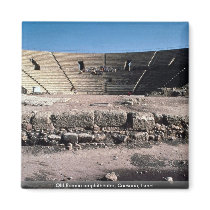 Old Roman amphitheater, Caesaria, Israel Refrigerator Magnet