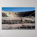 Old Roman amphitheater, Caesaria, Israel Poster