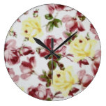 Old Roses wall clocks