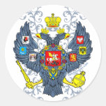 Old Russian Coat of Arms Герб Stickers