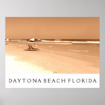 Old Rustic Daytona Beach Photograph Posters