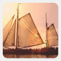 Old Sailing Ships Stickers