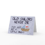 Old Sailors Card
