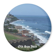 Old San Juan Magnet by Signhild Old San Juan Magnet
