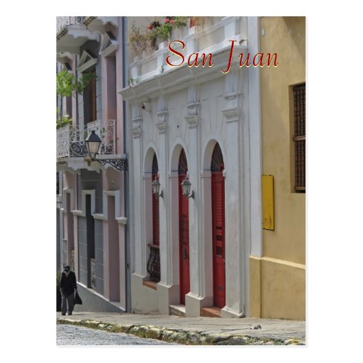 Old San Juan, Puerto Rico Souvenir Postcard Zazzle