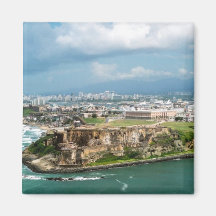 Old San Juan Refrigerator Magnet