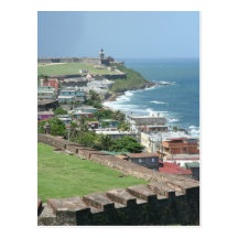 Old San Juan Shore Post Cards