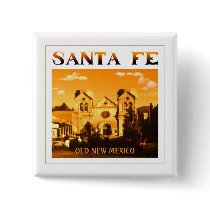 Old Santa Fe Button