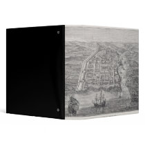 Old Santo Domingo City 3 Ring Binder