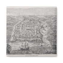 Old Santo Domingo City Magnets