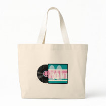 old school 80s record bags