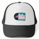 old school 80s record hats by geekme old school 80s record hats