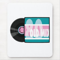 old school 80s record mousepads
