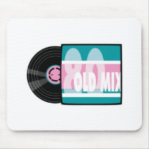 old school 80s record mousepads