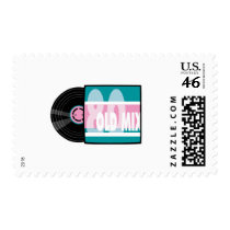 old school 80s record postage by geekme old school 80s record postage
