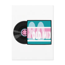 old school 80s record postcards by geekme old school 80s record postcards