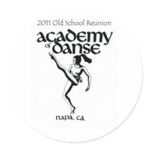 Old School Academy of Dance Reunion 2011 Sticker