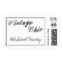 Old School Beauty postage by amavi_tu Old School Beauty postage