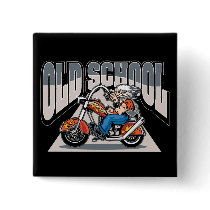 Old School Biker Buttons