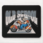 Old School Biker Mouse Mat