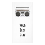 Old School Boombox Radio Photo Greeting Card