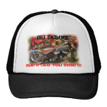Old School Cap Mesh Hat