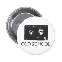 Old School cassette! buttons