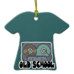 old school cassette tape christmas ornament