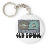 old school cassette tape key chain