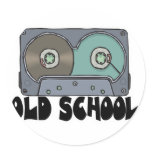old school cassette tape sticker