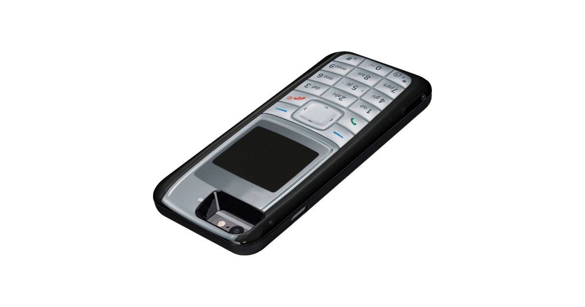 old school cellphone iphone case Zazzle