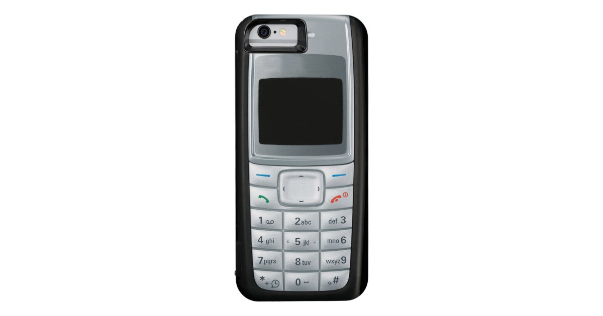 old school cellphone iphone case Zazzle