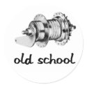 Old School Coaster Hub Sticker by dj_flx Old School Coaster Hub Sticker