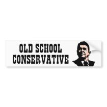 Old School Conservative Bumper Stickers