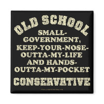 Old School Conservative Magnet
