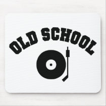 Old School DJ Record Player Mousepad