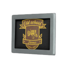 Old school farmer belt buckle