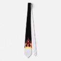 Old School Flame Tie