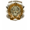 Old School Guitar & Skull Rock Tee t-shirts by tannilisa Old School Guitar & Skull Rock Tee t-shirts