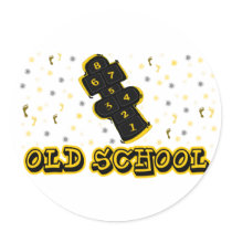 Old School Hopscotch stickers by marquita575 Old School Hopscotch stickers