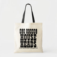 Old School House Heads Tote Bag