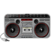 Old-School Jamz boom-box Speaker