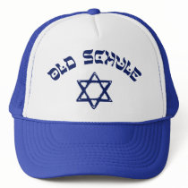 Old School Judaism Jewish Star Hat