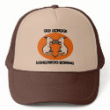 Old School Kangaroo Boxing Baseball Hat Cap