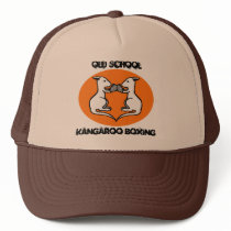 Old School Kangaroo Boxing Baseball Hat Cap