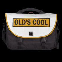 old school ol skool old's cool commuterbag