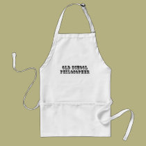 Old School Philosopher aprons