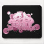 Old School Pink Mouse Pad